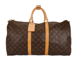 Keepall 50, Canvas, Monogram, MB6345, S/DB, 4*